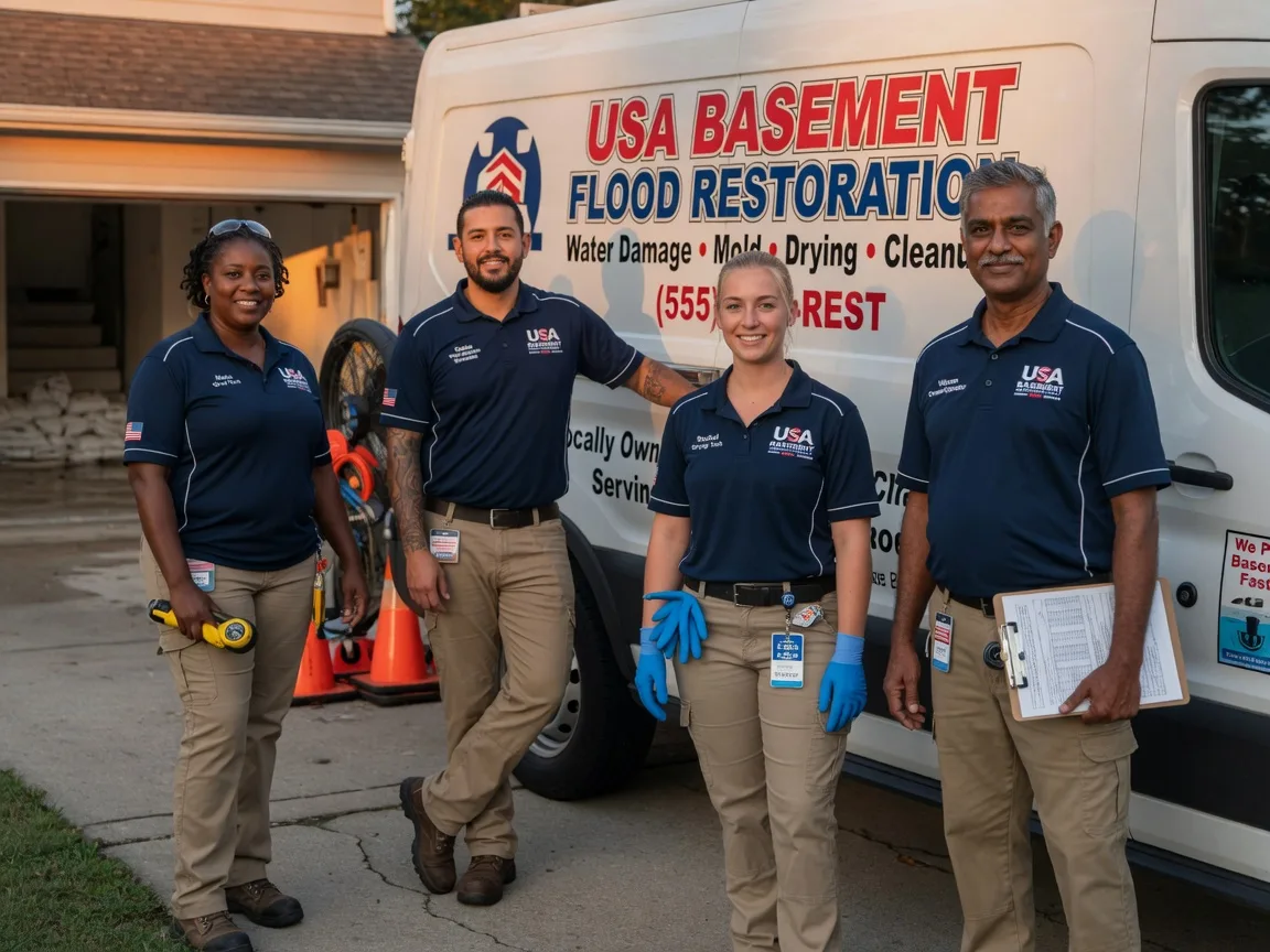 Basement Flood Cleanup company in Kieler, WI