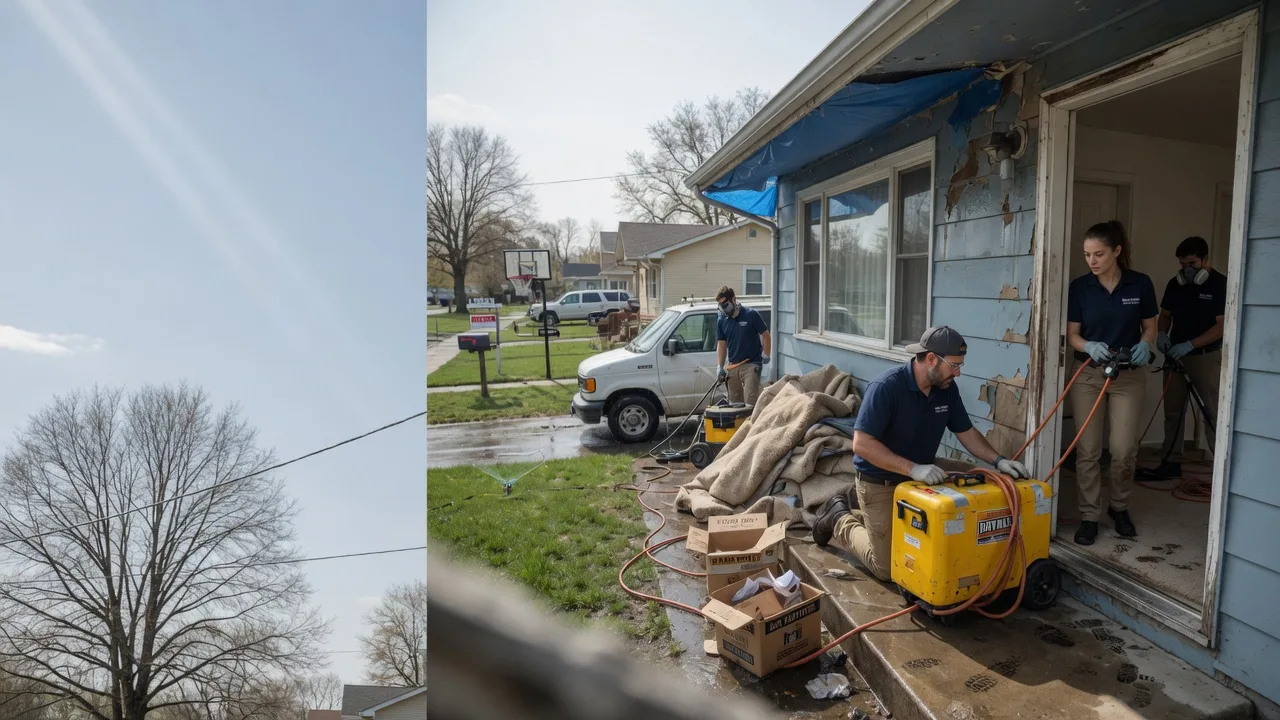 Basement Flood Cleanup in Kieler, WI near me